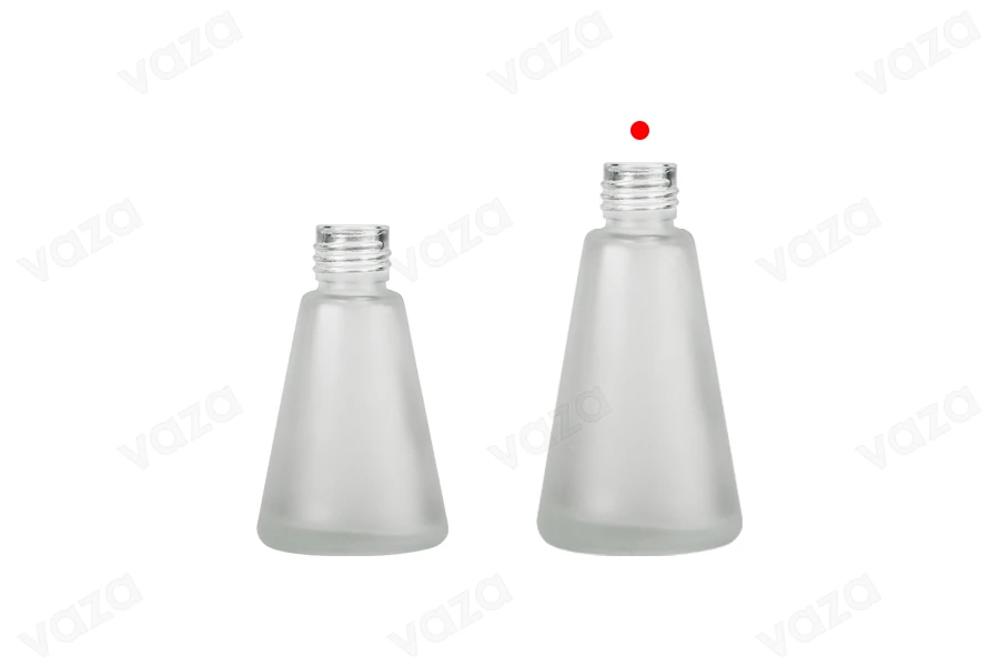 Mattflasche 50 ml in konischer Form, geeignet für Lufterfrischer-bildgruppe