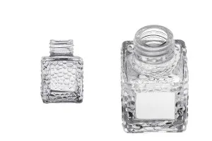Glass square bottle 50 ml (PP 28) for reed diffuser-1