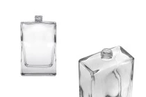 Flacon de parfum en verre 100 ml (PP 15) de forme rectangulaire avec col 15/400 Flacon de parfum en verre 100 ml (PP 15) de forme rectangulaire avec col 15/400