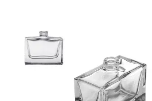 30 ml rechteckige Parfümflasche aus Glas mit Hals 15/400-1
