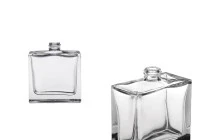 Flacon de parfum rectangulaire en verre avec col 50 ml 15/400 Flacon de parfum rectangulaire en verre avec col 50 ml 15/400
