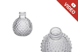Cylindrical 100ml glass diffuser bottle with PP28 finish-1