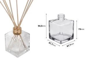 Glass bottle 200 ml PP28 - also suitable for air freshener-2