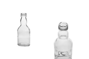 Γυάλινο μπουκαλάκι 50 ml (PP 20) για ποτά