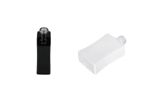 30ml rectangular glass perfume bottle (18/415), in black or white color-5