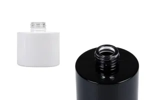 Φιάλη γυάλινη κυλινδρική 100 ml κατάλληλη για αρωματικό χώρου, με στόμιο PP28