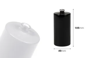100ml runde Parfümflasche mit Crimp-Sicherheitsverschluss-2