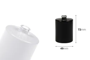 50 ml runde Parfümflasche mit Crimp-Sicherheitsverschluss. 15 mm-2