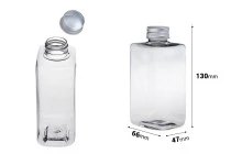 Μπουκάλι πλαστικό (PET) 300 ml διάφανο με καπάκι αλουμινίου - 6 τμχ Μπουκάλι πλαστικό (PET) 300 ml διάφανο με καπάκι αλουμινίου - 6 τμχ