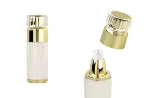 Ακρυλικό airless μπουκάλι 30 ml πολυτελείας με αντλία κρέμας και ακρυλικό καπάκι-1