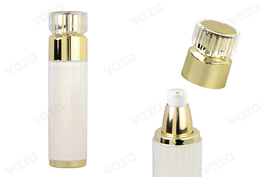 Ακρυλικό airless μπουκάλι 50 ml πολυτελείας με αντλία κρέμας και ακρυλικό καπάκι Ακρυλικό airless μπουκάλι 50 ml πολυτελείας με αντλία κρέμας και ακρυλικό καπάκι-εικόνα_προϊοντική