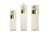Luxury airless 50ml acrylic bottle with cream pump and acrylic cap Luxury airless 50ml acrylic bottle with cream pump and acrylic cap