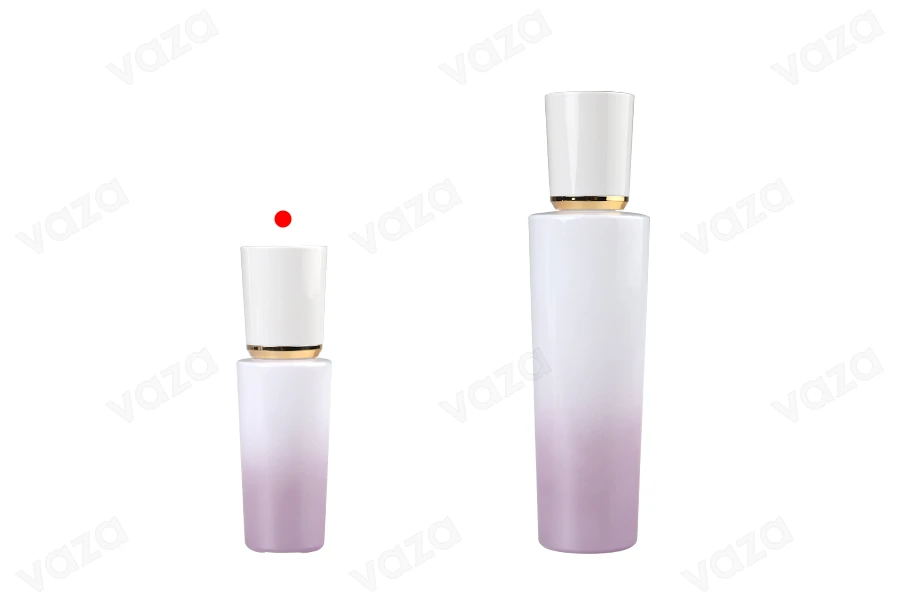Luxury 30ml glass bottle with cream pump and acrylic cap-photo_groupe