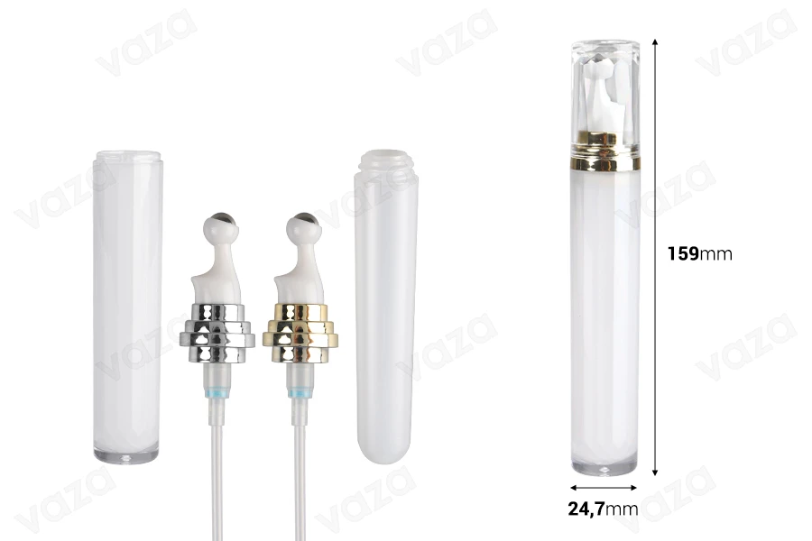 Μπουκαλάκι ακρυλικό 20 ml κυλινδρικό για καλλυντική χρήση με αντλία roll-on και καπάκι Μπουκαλάκι ακρυλικό 20 ml κυλινδρικό για καλλυντική χρήση με αντλία roll-on και καπάκι-εικόνα_διαστάσεις