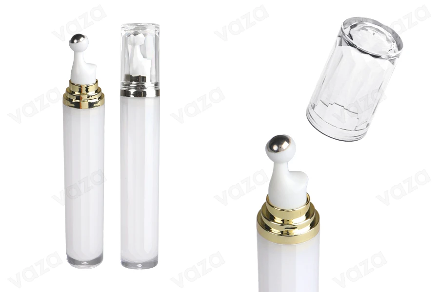 Μπουκαλάκι ακρυλικό 20 ml κυλινδρικό για καλλυντική χρήση με αντλία roll-on και καπάκι Μπουκαλάκι ακρυλικό 20 ml κυλινδρικό για καλλυντική χρήση με αντλία roll-on και καπάκι-εικόνα_προϊοντική