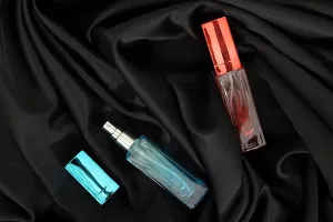 Flacone da profumo in vetro da 20 ml in diversi colori degradè con spray e tappo-2