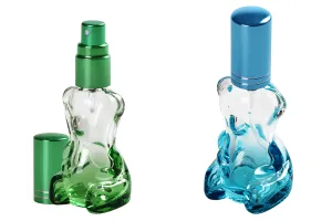 10ml Teddy Bear glass bottle with spray pump and cap-8
