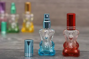 10ml Teddy Bear glass bottle with spray pump and cap-6