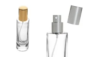 Φιάλη αρωμάτων 30 ml διάφανη με σπρέι και καπάκι αλουμινίου-5