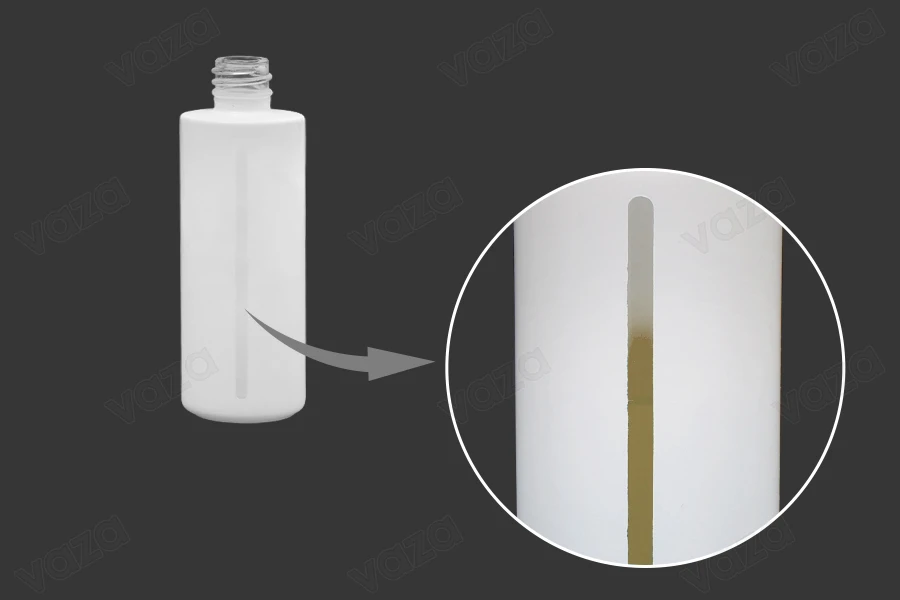 Weiße 50-ml-Parfümflasche aus Glas mit 18/415-Finish Weiße 50-ml-Parfümflasche aus Glas mit 18/415-Finish-bildgruppe