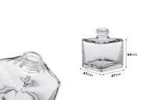 Μπουκαλάκι γυάλινο 50 ml κατάλληλο για αρωματικό χώρου - χωρίς sticks Μπουκαλάκι γυάλινο 50 ml κατάλληλο για αρωματικό χώρου - χωρίς sticks