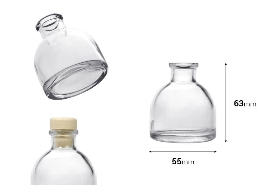 Μπουκάλι γυάλινο 50 ml για αρωματικό χώρου Μπουκάλι γυάλινο 50 ml για αρωματικό χώρου