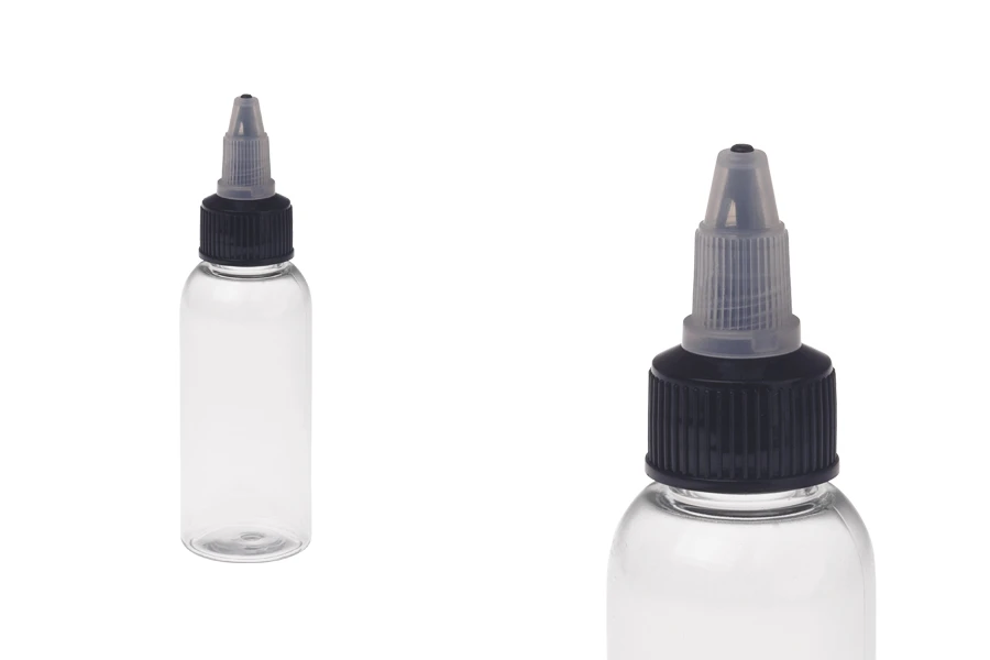 Μπουκαλάκι PET 50 ml με καπάκι unicorn για ηλεκτρονικό τσιγάρο - 50 τμχ Μπουκαλάκι PET 50 ml με καπάκι unicorn για ηλεκτρονικό τσιγάρο - 50 τμχ