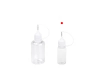 Μπουκαλάκι PET 10 ml με άσπρο καπάκι και βελόνα για ηλεκτρονικό τσιγάρο - 50 τμχ Μπουκαλάκι PET 10 ml με άσπρο καπάκι και βελόνα για ηλεκτρονικό τσιγάρο - 50 τμχ