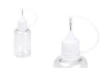 Μπουκαλάκι PET 30 ml με άσπρο καπάκι και βελόνα για ηλεκτρονικό τσιγάρο - 50 τμχ Μπουκαλάκι PET 30 ml με άσπρο καπάκι και βελόνα για ηλεκτρονικό τσιγάρο - 50 τμχ