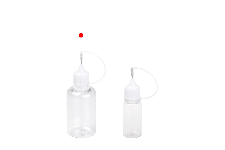 Μπουκαλάκι PET 30 ml με άσπρο καπάκι και βελόνα για ηλεκτρονικό τσιγάρο - 50 τμχ Μπουκαλάκι PET 30 ml με άσπρο καπάκι και βελόνα για ηλεκτρονικό τσιγάρο - 50 τμχ