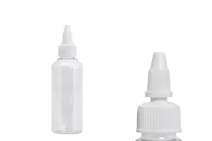 100ml pen shape PET dropper with white unicorn twist off cap for e-cigarettes - available in a package with 50 pcs-2
