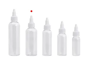 100ml pen shape PET dropper with white unicorn twist off cap for e-cigarettes - available in a package with 50 pcs-7