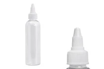 Μπουκαλάκι PET 120 ml διάφανο με λευκό twist up καπάκι unicorn - 50 τμχ Μπουκαλάκι PET 120 ml διάφανο με λευκό twist up καπάκι unicorn - 50 τμχ