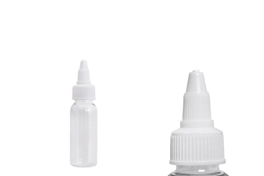 Μπουκαλάκι PET 30 ml διάφανο με λευκό twist up καπάκι unicorn για ηλεκτρονικό τσιγάρο - 50 τμχ Μπουκαλάκι PET 30 ml διάφανο με λευκό twist up καπάκι unicorn για ηλεκτρονικό τσιγάρο - 50 τμχ