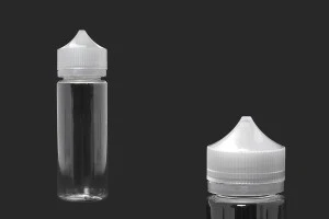 Bouteille en plastique de 120 ml Chubby Gorilla (PET) avec bouchon de sécurité pour cigarette électronique - 50 pcs-1