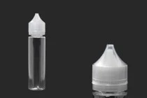 Μπουκαλάκι 60 ml τύπου Chubby Gorilla πλαστικό (PET) με καπάκι ασφαλείας για ηλεκτρονικό τσιγάρο - 50 τμχ Μπουκαλάκι 60 ml τύπου Chubby Gorilla πλαστικό (PET) με καπάκι ασφαλείας για ηλεκτρονικό τσιγάρο - 50 τμχ