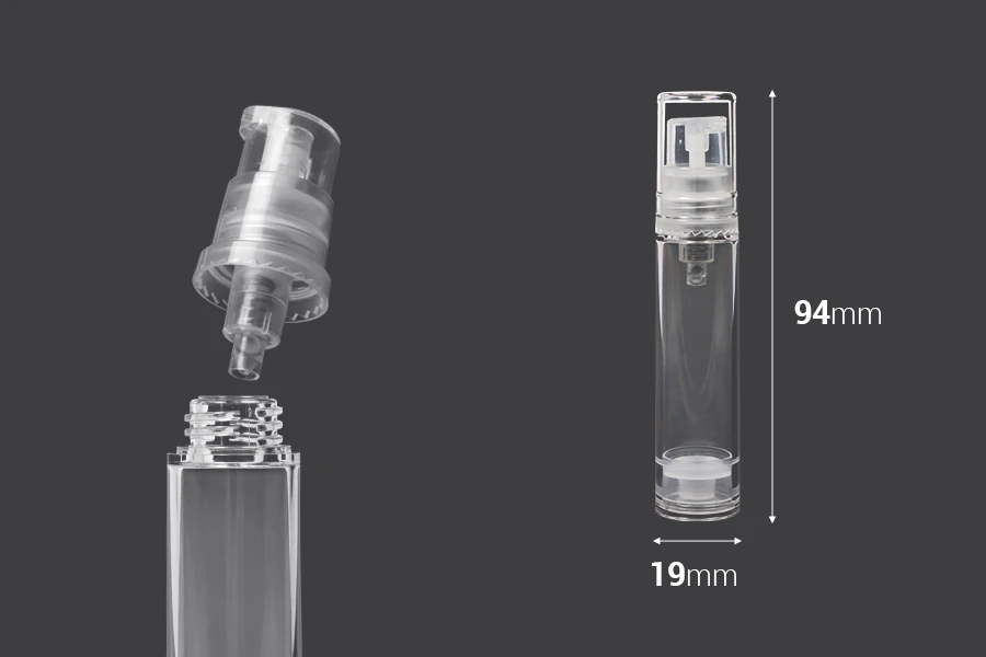 Σωληνάριο airless για κρέμα 10 ml - 12 τμχ Σωληνάριο airless για κρέμα 10 ml - 12 τμχ