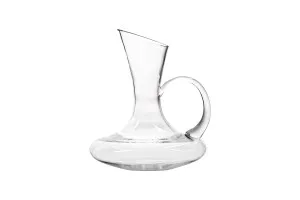 Carafe for glass wine with oval handle for easy serving 220x240-1