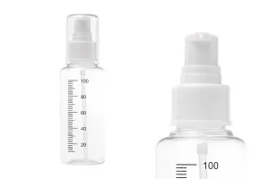 100ml plastic cream dispenser bottle - available in a package with 24 pcs-1