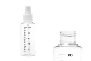 100ml plastic cream dispenser bottle - available in a package with 24 pcs-2