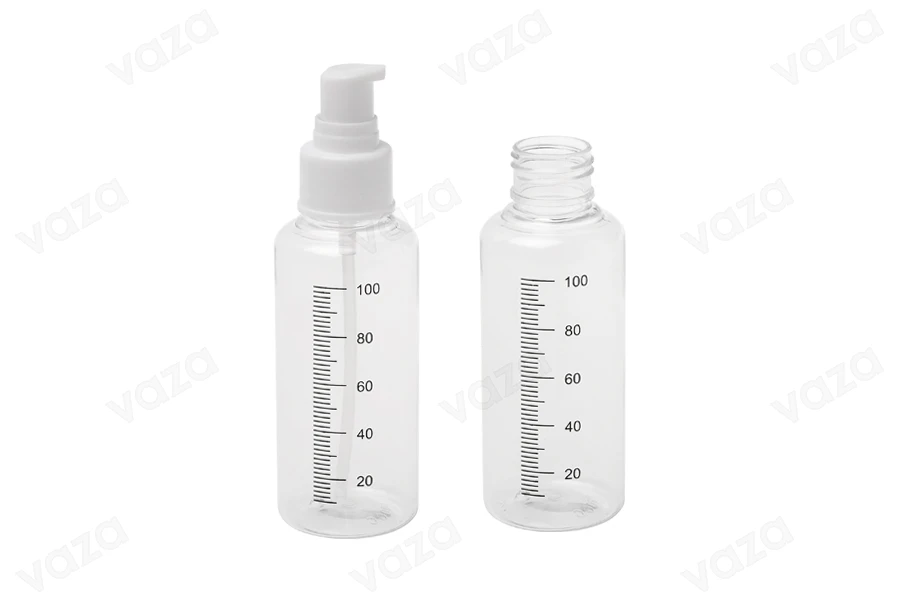 Plastikflaschen 100 ml für Creme- 24 Stücke Plastikflaschen 100 ml für Creme- 24 Stücke-bildgruppe