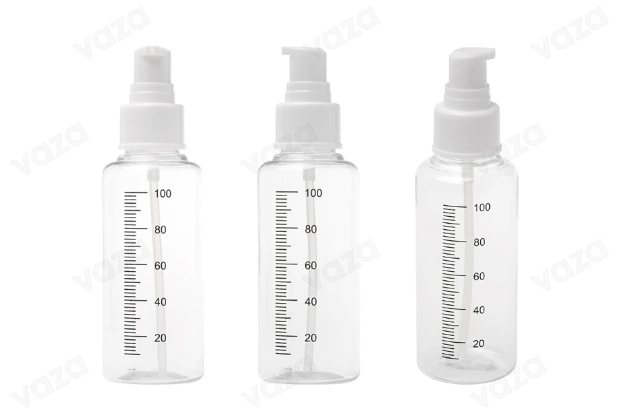 Plastikflaschen 100 ml für Creme- 24 Stücke Plastikflaschen 100 ml für Creme- 24 Stücke-bildgruppe