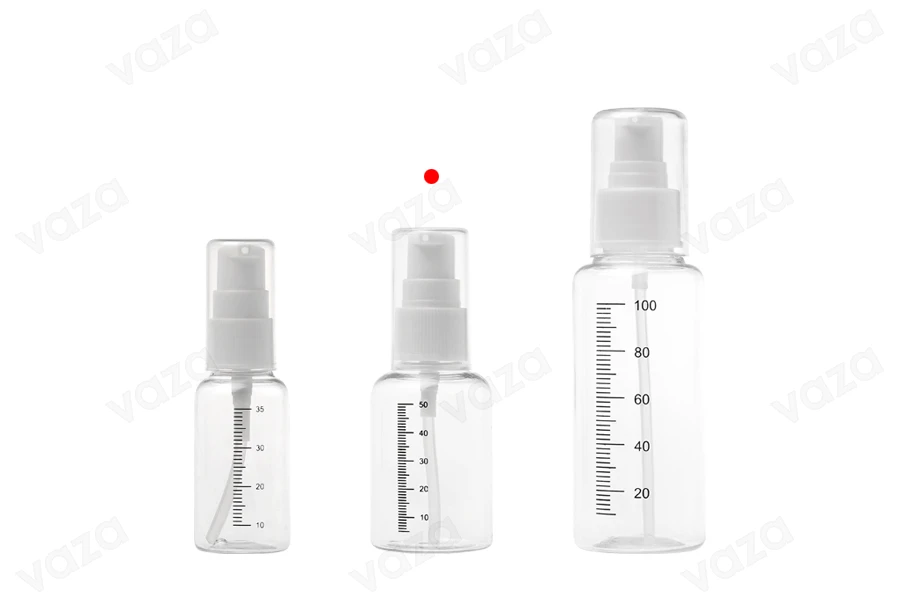 Flasche 50 ml aus Kunststoff für Creme -24 Stücke Flasche 50 ml aus Kunststoff für Creme -24 Stücke-εικόνα_σύνθεση