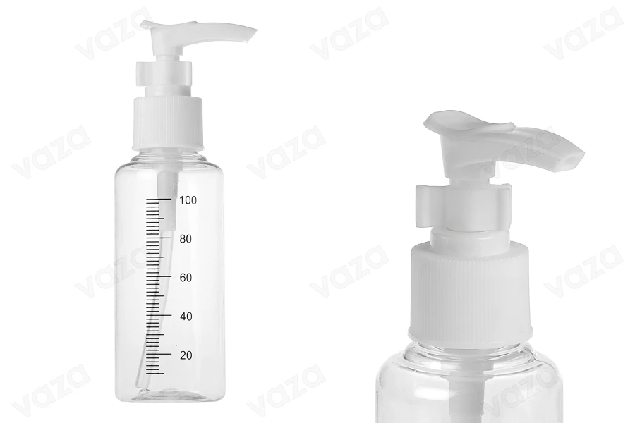Μπουκαλάκια πλαστικά 100 ml για σαμπουάν - 24 τμχ Μπουκαλάκια πλαστικά 100 ml για σαμπουάν - 24 τμχ-εικόνα_προϊοντική