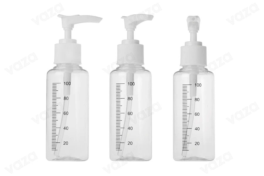 Μπουκαλάκια πλαστικά 100 ml για σαμπουάν - 24 τμχ Μπουκαλάκια πλαστικά 100 ml για σαμπουάν - 24 τμχ-εικόνα_σύνθεση