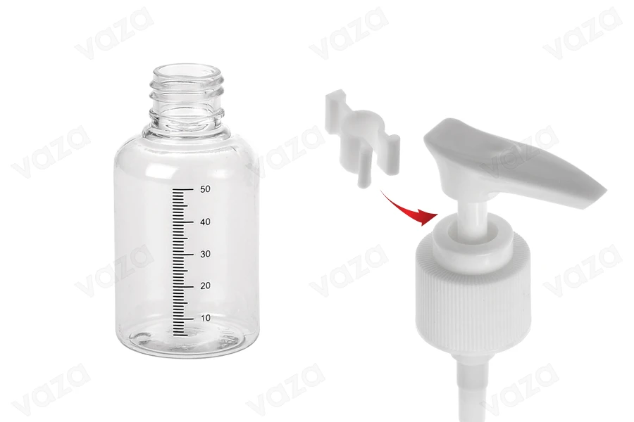 Μπουκαλάκια πλαστικά 50 ml για σαμπουάν - 24 τμχ Μπουκαλάκια πλαστικά 50 ml για σαμπουάν - 24 τμχ-εικόνα_σύνθεση