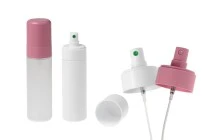 Bottiglia in plastica da 125 ml con spray per sostanze oleose leggere e tappo a vite Bottiglia in plastica da 125 ml con spray per sostanze oleose leggere e tappo a vite