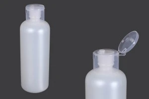 Flacon en plastique de 1000 ml avec couvercle à charnière pour shampooing-1