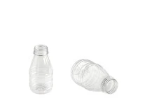 Plastic PET transparent bottle 300 ml - pack of 65 pcs Plastic PET transparent bottle 300 ml - pack of 65 pcs