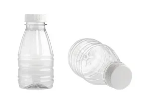 Plastic PET transparent bottle 300 ml - pack of 65 pcs-5